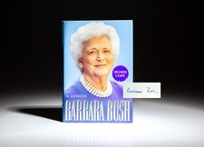 Barbara Bush A Memoir / Signed 1st Edition 1994