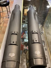 Vance and Hines mufflers Drag Specialties # 1801-1457 V&H # 46674 Touring Black