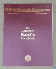 The Complete Bard's Handbook (Advanced Dungeons Dragons PBHR7) TSR 2127