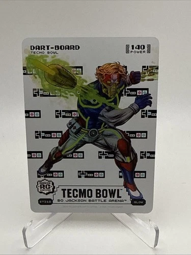 2026 Bo Jackson Battle Arena Tecmo Bowl DART-BOARD #ST210 Sore Thumb Glow SSP!🔥