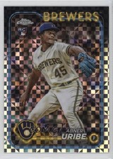 2024 Topps Chrome X-Fractor Abner Uribe #276 0f72