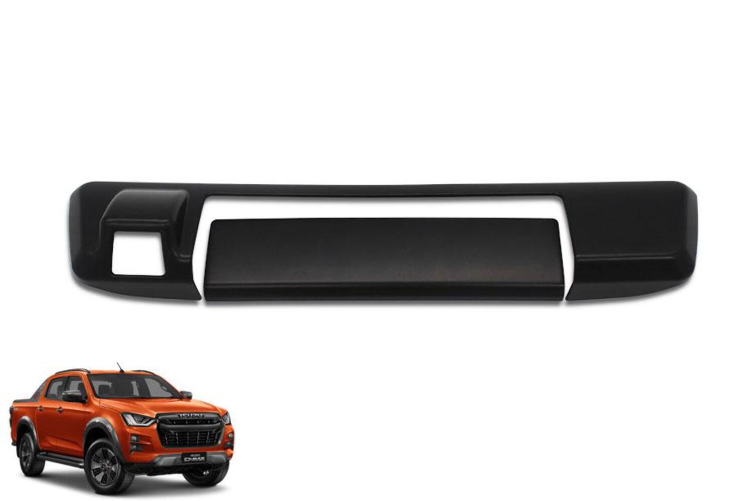Isuzu D-Max 2021+ Tailgate Handle Cover Black