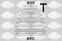 Achsmanschette Faltenbalg Antriebswelle Radseitig FÜR Peugeot - Sasic 1900015