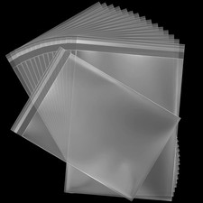 120pcs 9 x 12 Self Seal Cello Cellophane Bags, Resealable Clear Poly Bags 2 m...