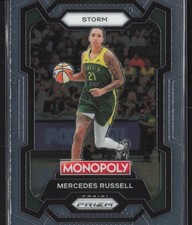 2024 Panini Prizm Monopoly WNBA Mercedes Russell #46 Seattle Storm
