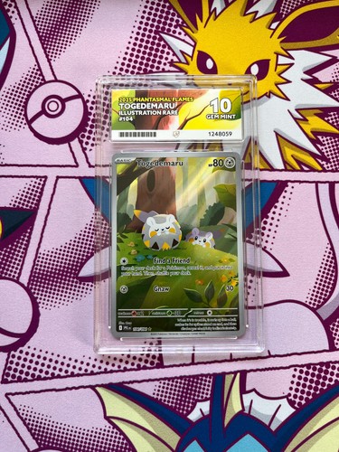 Togedemaru graded ACE 10 for sale on eBay