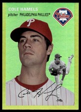 2012 Topps Archives Gold Foil Cole Hamels Philadelphia Phillies #7