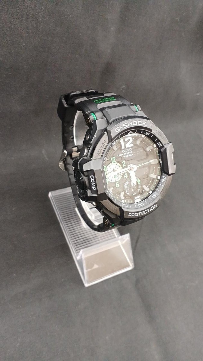 Casio GA-1100-1A3JF G-Shock Quartz Men's Watch Black Dial Ana-Digi
