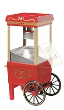 Old Fashioned Movie Time Popcorn Maker Vintage Style Home Theater Snack Machine