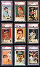1952 Topps Baseball Almost Complete Set 6 - EX/MT 7055525 (395 / 407 cards)