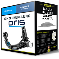 Abnehmbare AnhäNgerkupplung für Dacia Duster 11.23- III Typ PYM / PYN Oris NEU