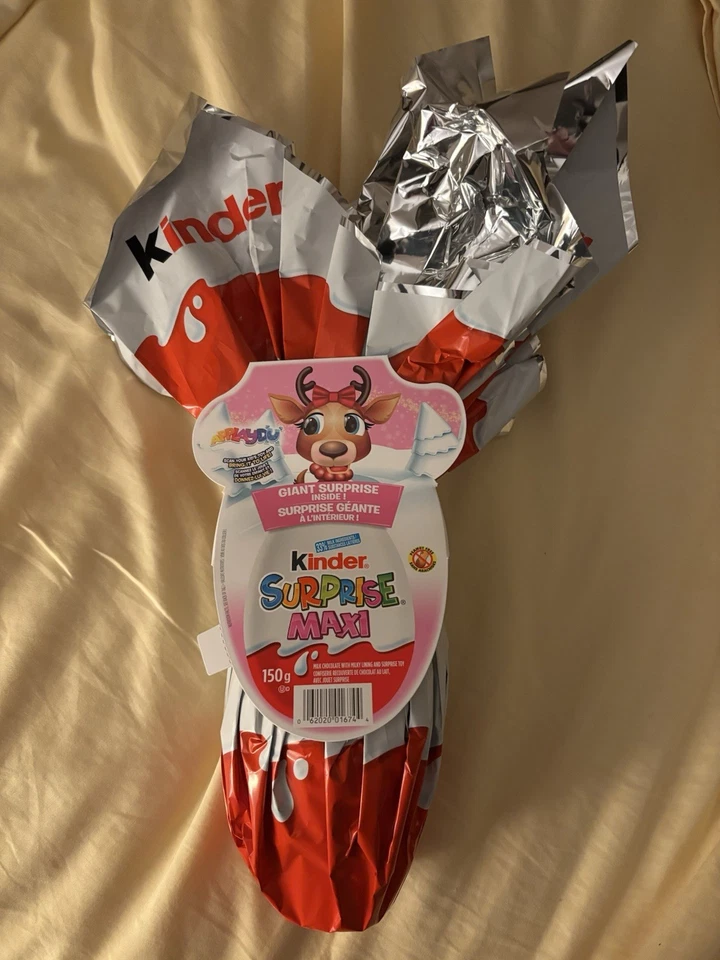 FERRERO Christmas Pink Edition 2025 Kinder Maxi 150g!