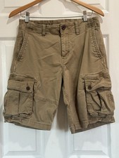 American Eagle Mens Flex Stretch Cargo Shorts...