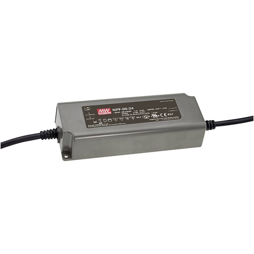 Driver LED MW NPF-90-12 Mean Well alimentation etanche tension constante 12V