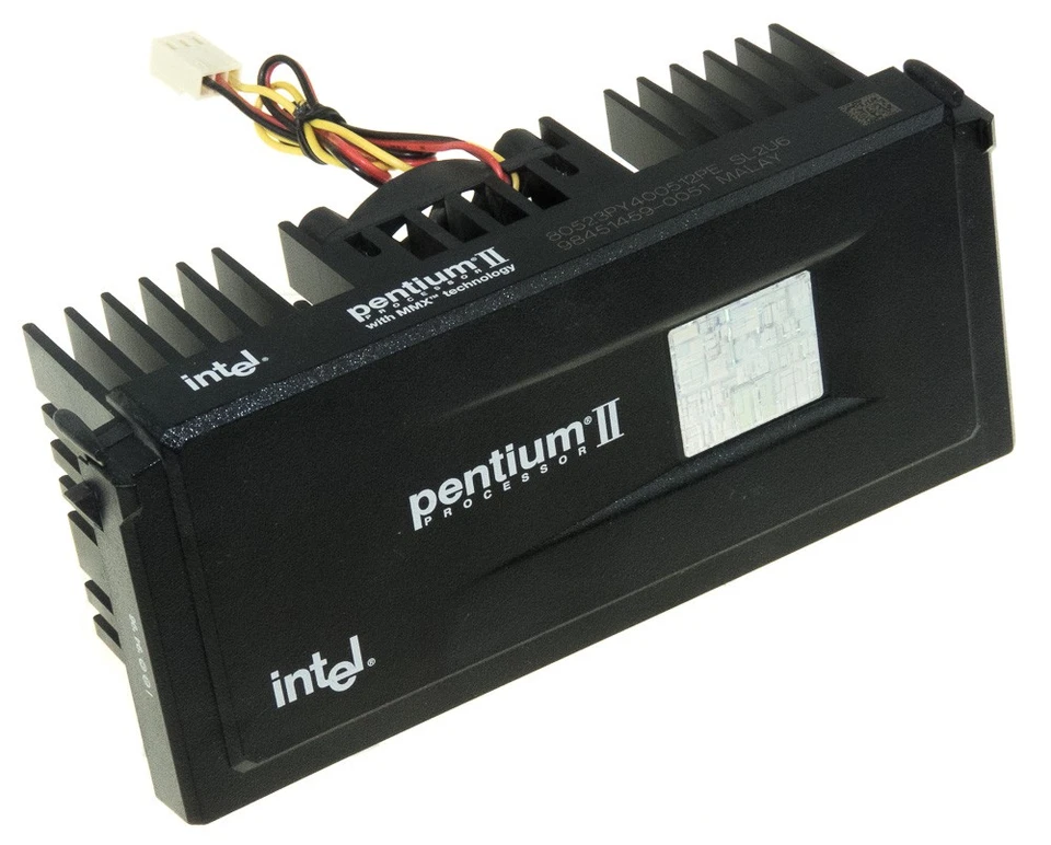 Intel Pentium II SL2U6 SLOT1 400MHz+Cooler - Image 2 of 2
