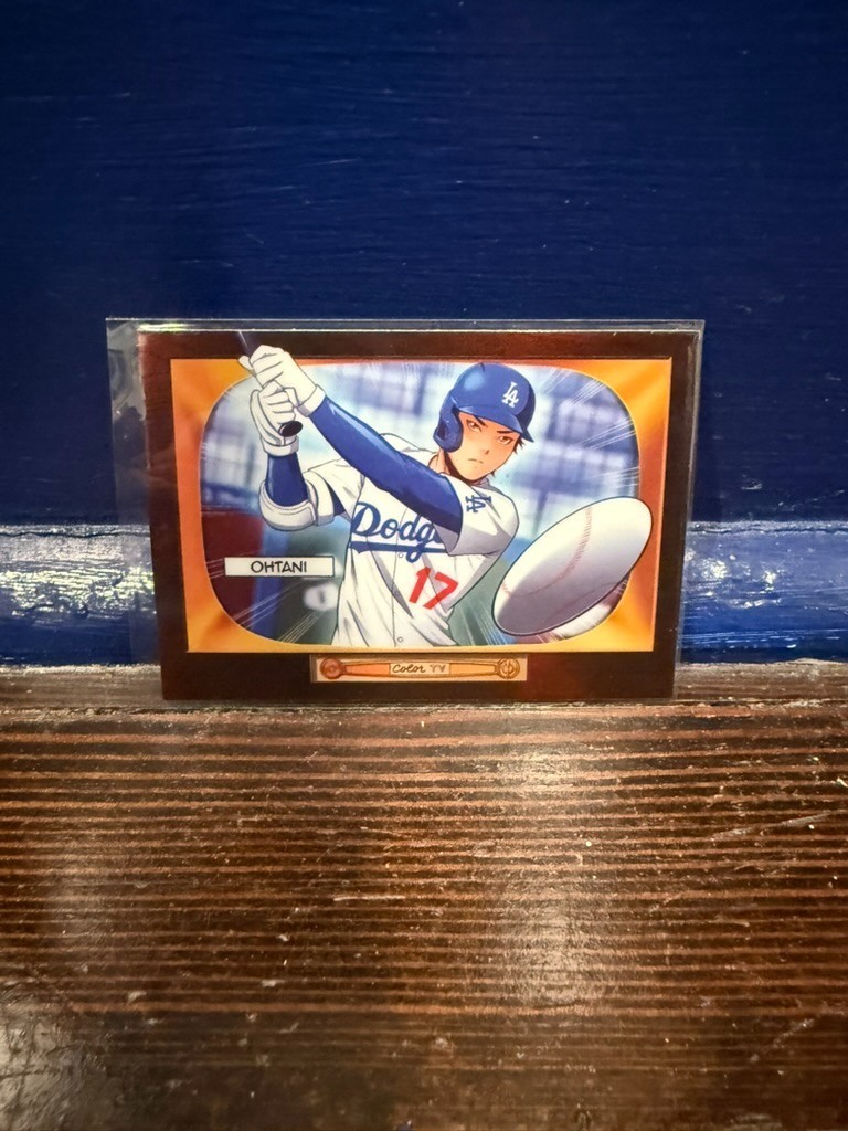 2024 Bowman Chrome- #BA-2 Anime Shohei Ohtani Dodgers Case Hit