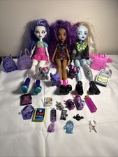 Monster High Doll Lot, Pets And Accessories