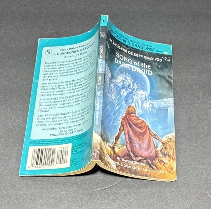 Lote de 24 livros antigos TSR 1983 Dungeons & Dragons Endless Quest no total - Imagem 4 de 4
