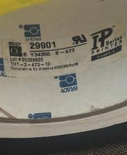 Brady THT-3-473-10 Labels B-473 Polyester Thermal Transfer White 