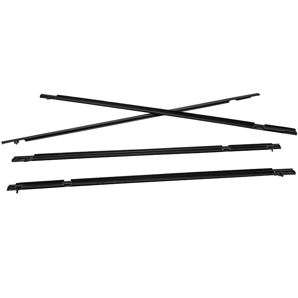 4X Car Window Weatherstrip Seal Belt For Honda Civic 2006 -2010 - Image 3