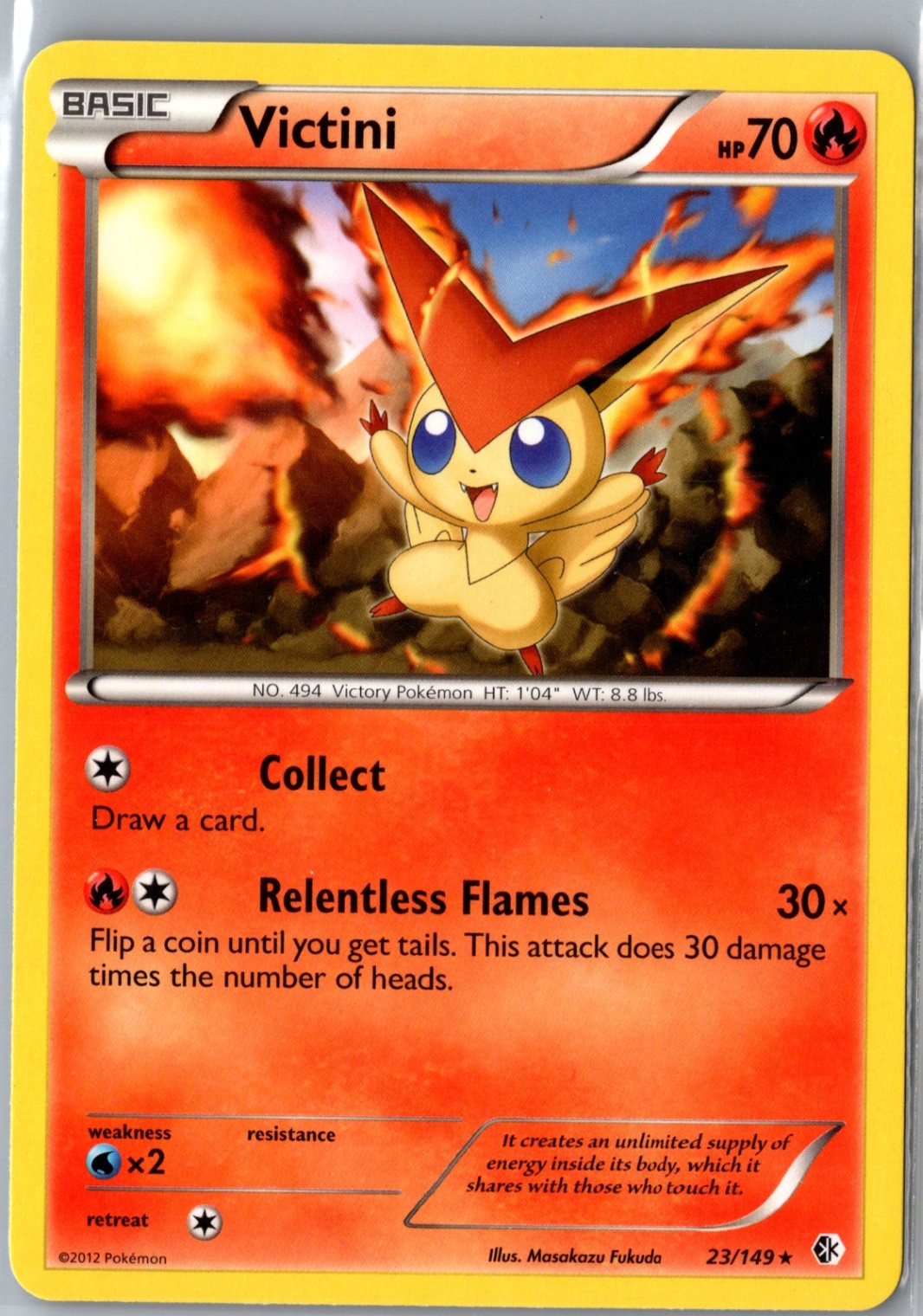 Victini Rare Boundaries Crossed 23/149 LP