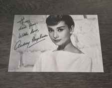AUDREY HEPBURN, TOLLES FAN AUTOGRAMM/FOTO, *RAR*