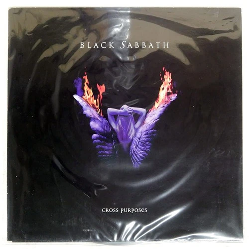 BLACK SABBATH CROSS PURPOSES I.R.S. 77771322211 UK VINYL LP