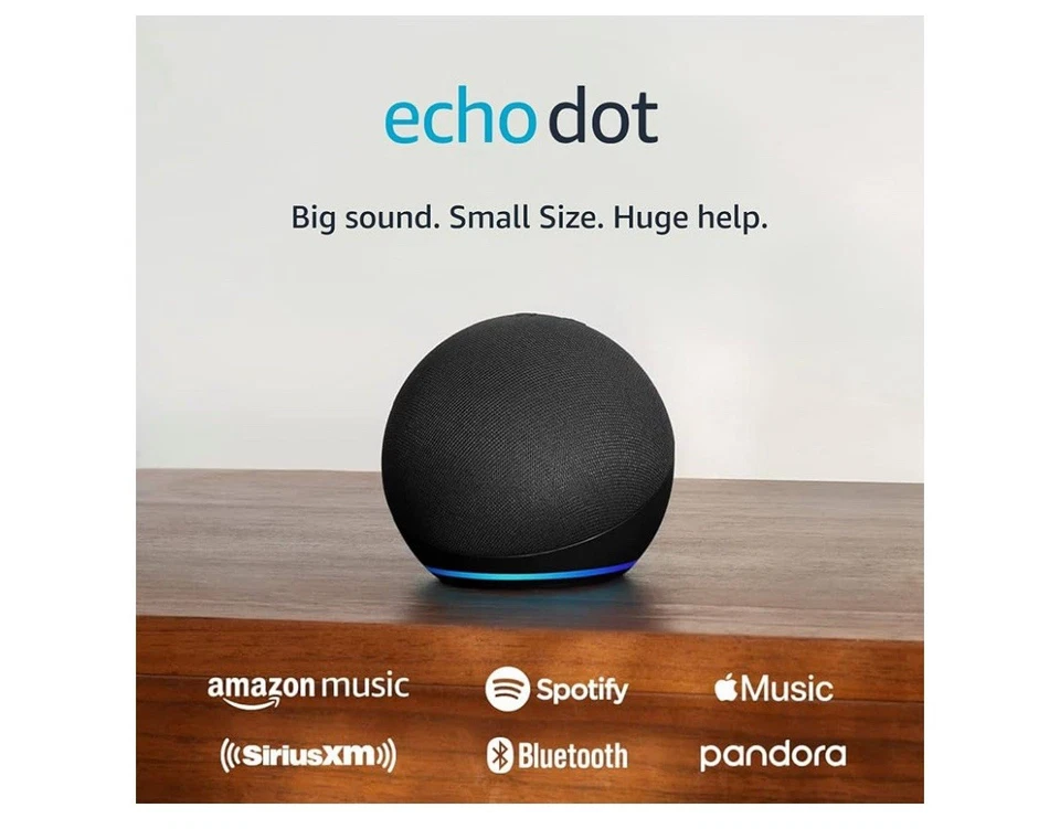 Amazon Echo Dot 5th Generation C2N6L4 Smart Speaker Bluetooth, LED, Alexa - Image 2 of 4