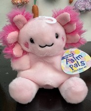 Pink Axolotl Bean Plushie