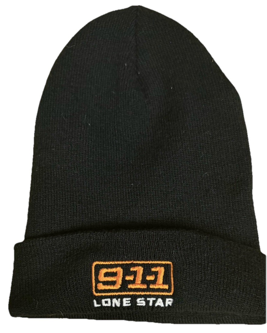911 Lone star Beanie Hat Fox Network Rare Crew Production
