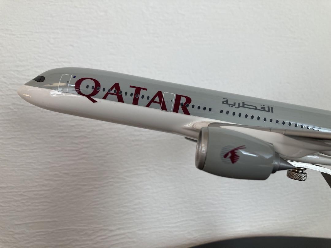PACMIN 1/200 カタール航空 A350-900デスクトップモデル PACMIN 1/200 Qatar Airways A350-900 desktop model #56018c | eBay