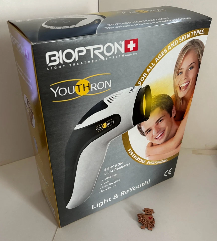 Bioptron YouTHron " 2022 " LIGHT THERAPY 100-240V " Very Good " ! Japan Import - Image 3 of 4
