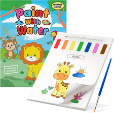 Paint with Water Coloring Book for Toddlers: Mess Free Kids Watercolor Painting