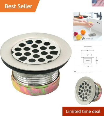 #ad #ad Removable Stainless Steel Shower Strainer Essential for Clean Clog Free Sinks $10.99