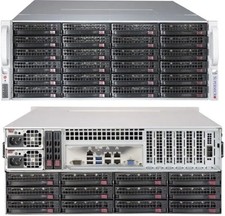Supermicro CSE-847BE2C-R1K23LPB 4U Chassis SAS3 dual expander,10K fan 1200W PWS