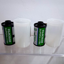 Fujifilm Superia X-TRA 400 35mm Color Film 2 Rolls 24 Exp Expired Fuji Canisters