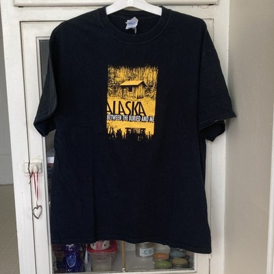 M&O Knits Heavyweight Black T-Shirt Between the Buried and Me Alaska Size L