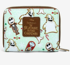 Cartera Disney Loungefly Pesadilla Antes de Navidad Jack Sally Oogie Boogie NUEVA