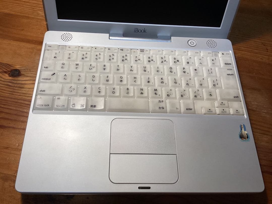 美品_起動可_Apple iBook-G3-800MHz_AC線他付属 APPLE iBook G3, working condition, original box included | eBay