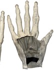 Vintage Halloween Skeleton Hands | Latex Costume Gloves | Style Grim Reaper Prop — photo 7