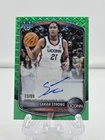 2025-26 Sarah Strong Bowman Green Geometric Refractor On Card Auto /99 - UCONN