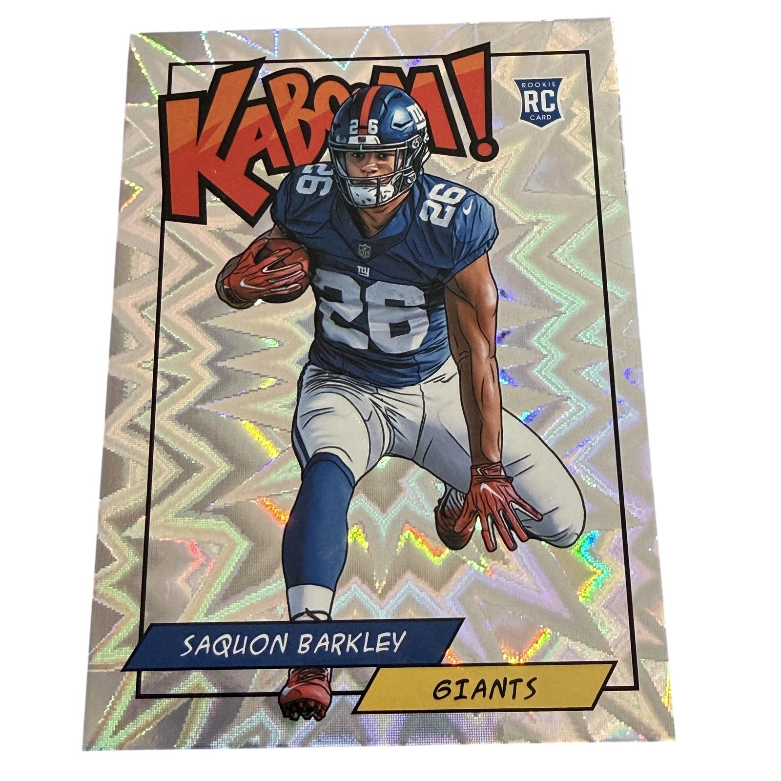 2018 Panini Rewards Kaboom! Saquon Barkley RC Rookie SSP Case Hit #K-SB