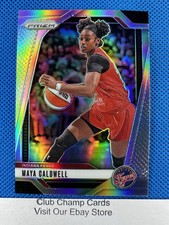 2024 #38 Maya Caldwell Panini Prizm WNBA Silver Prizm Fever
