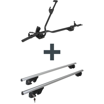 Dachträger + Fahrradträger für 1 Rad - für Skoda Yeti Typ 5L Kit