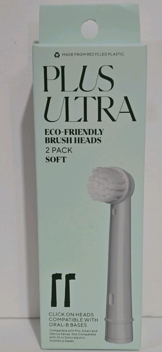 Plus Ultra Eco Friendly Designed for Oral-B Bases or Plus Ultra Tooth Brush