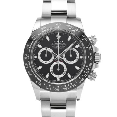 ROLEX Cosmograph Daytona 116500LN Black Men's Used Watch #7197