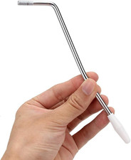 6mm Electric Guitar Tremolo Arm w White Tip Single Rocker Bridge Bar