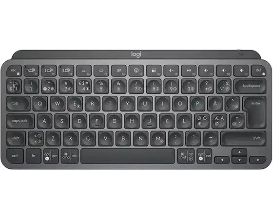 Logitech MX Keys Mini Teclado Inalámbrico, Retroiluminado, Recargable - Grafito Global Foto 3 de 4