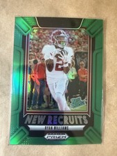 2025 Panini Prizm Draft Picks - New Recruits Ryan Williams #23 Green Prizm (RC)