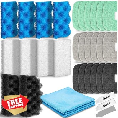 Threlaco Aquarium Filter Media Kit for Fluval 106/107